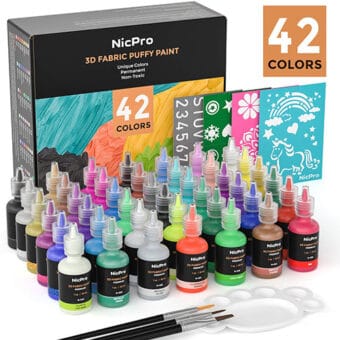 NicPro 3D Fabric Puffy Paint